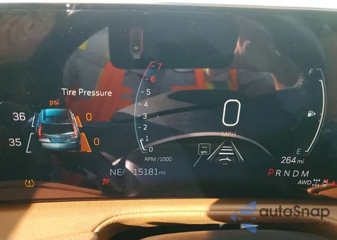 2025 Cadillac Xt4 Premium Luxury z USA, uszkodzony, nr VIN 1GYFZDR49SF145450